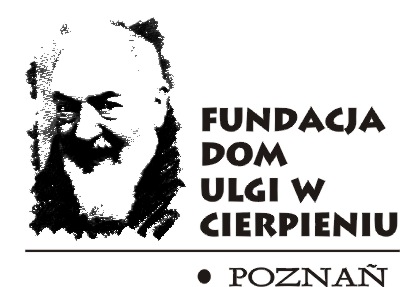 Pierwsze logo Fundacji Dom Ulgi w Cierpieniu